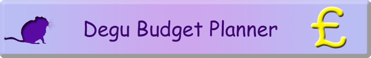 Degu Budget Planner
